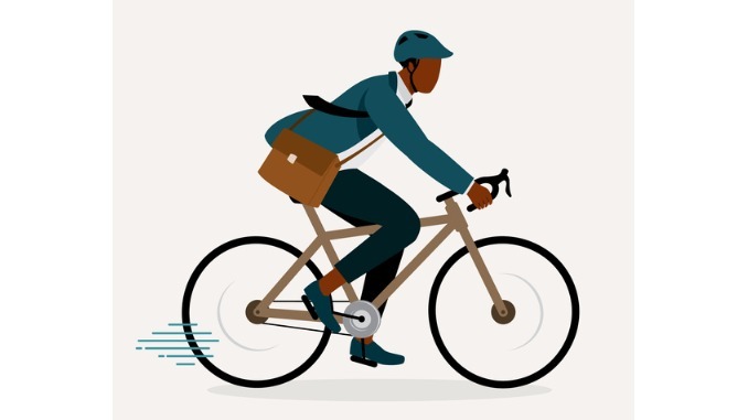 black-man-in-businesswear-cycling-to-work-with-bicycle-road-bike-bicycling-biking.
