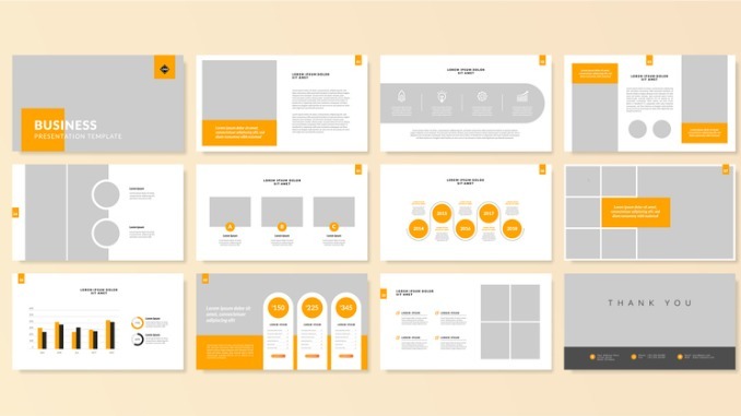 Selection of Business templates