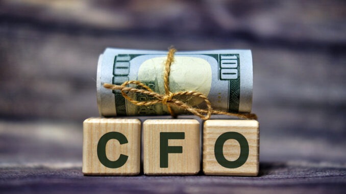 Acronym abbreviation CFO - Chief Financial Officer. Financial management in business