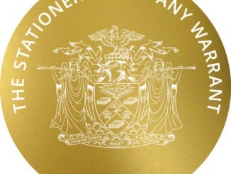 STATIONERS WARRANT GOLD TEXTURE