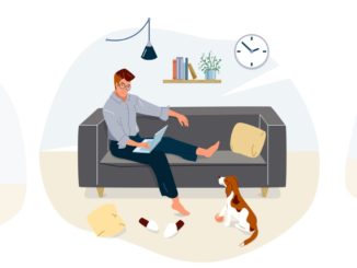 work-at-home-concept-design-freelance-woman-and-man-working-on-laptop-vector-id1218816202