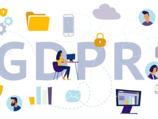 GDPR concept illustration. General Data Protection Regulation.