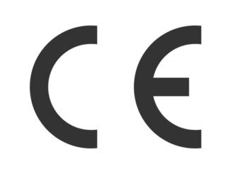 CE Marking (European Conformity). The mark “Conformite Europeenne” certifies.  European Union standards. Vector stock illustration.