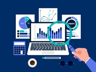 Business data analysis financial growth concept. Market research, data analysis, statistics graph chart report