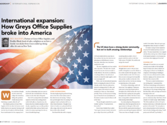From the mag: International expansion: How Greys Office Supplies broke into America