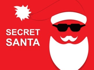 Secret Santa Claus.Secret gifts