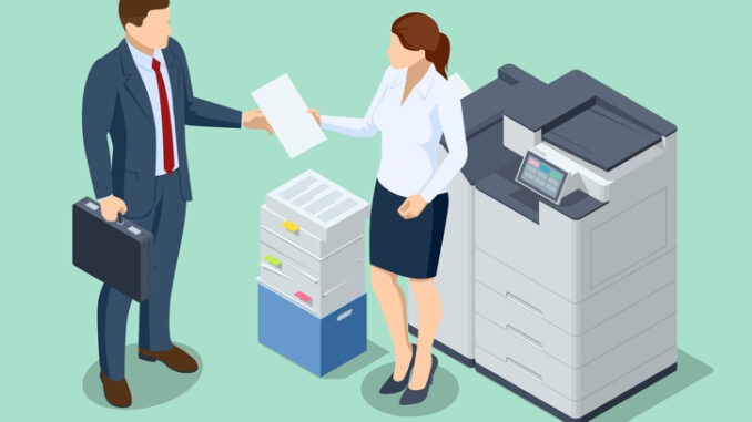 Office Multi-function Printer scanner. Print, copy, scan, fax. For office documents, presentations and marketing collateral, with enterprise-level performance.