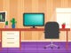 Home Office Illustration in 4K Resolution