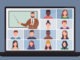 Online Class. Pupils or students studying with computer at home