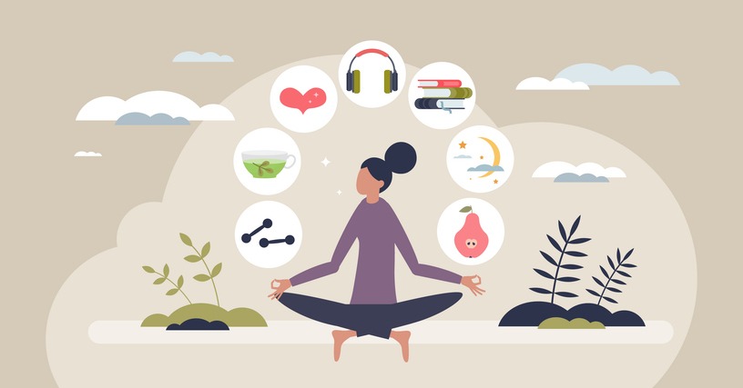 Self care and things for personal wellness and harmony