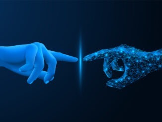 Touch with virtual reality.