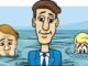 head above water saying cartoon